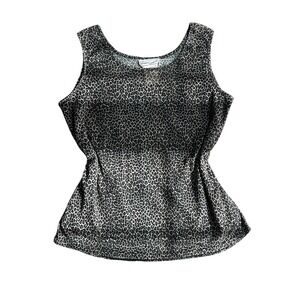Vintage y2k cheetah Leopard‎ Print Top